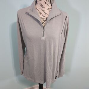 SCOTTeVEST SEV SJ QZIP 1/4 Zip Pullover Long Sleeve Mens medium